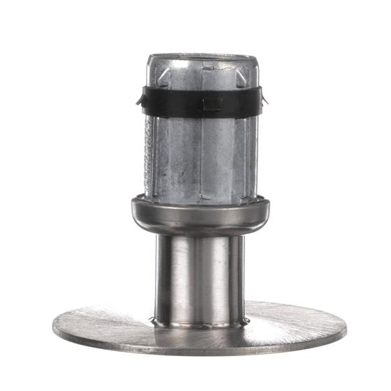 Picture of 1-5/8" Round Stainless Steel Clad Zinc Die Cast Adjustable Flanged Foot Insert