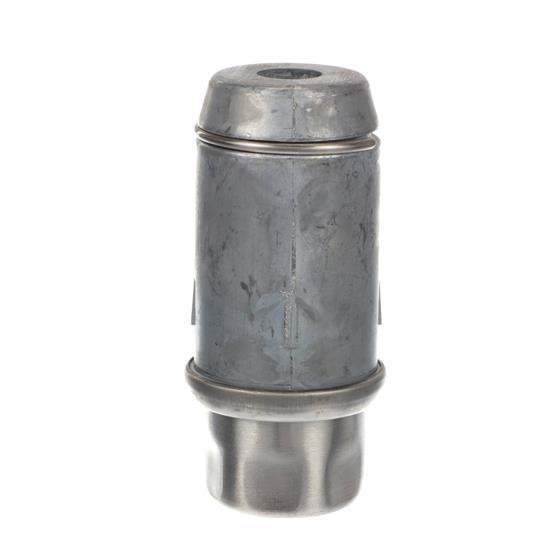 Picture of 2" Round Stainless Steel Clad Zinc Die Cast Adjustable Hex Foot Insert