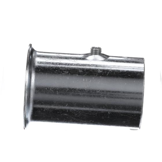 Picture of 1-5/8" x 3"H Zinc Plated Steel Leg Socket With Flanged Top
