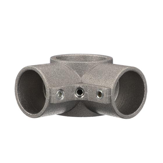 Picture of Brushed Aluminum Corner Cross Brace Fitting For 1-1/2" OD Legs