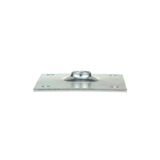 Picture of 3-1/2" x 3-1/2" Zinc Plated Steel Removable Mounting Plate With 3/4-10 Tapped Center Hole