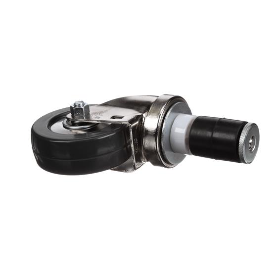 Picture of Medium Duty 1-5/8" Expanding Stem Caster With 3-1/2" Gray Rubber Wheel With Brake