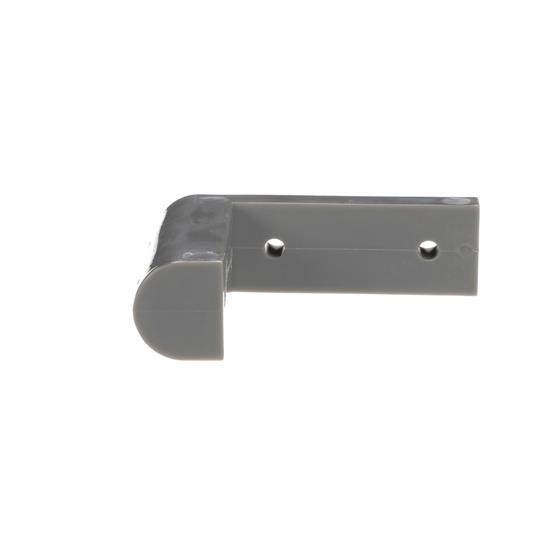 Picture of 3-1/2" L x 1" W x 7/8" H Gray Rubber Corner Bumper With Square Ends
