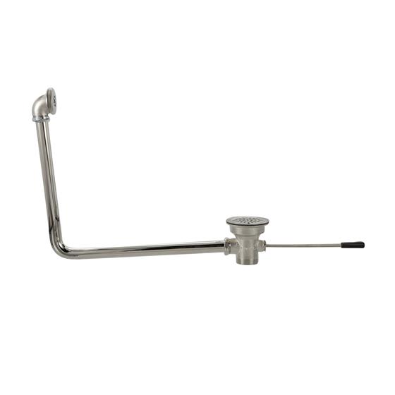 Picture of Encore® Lever Handle Drain for 3-1/2" Sink Opening with Overflow Assembly and 1-1/2" Outlet