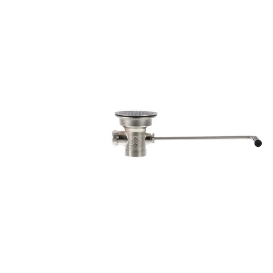 Picture of TOP-LINE® Twist Handle Drain, 3-1/2" Sink Opening, 2" Outlet with 1-1/2" Male Reducer, Retail Packaging
