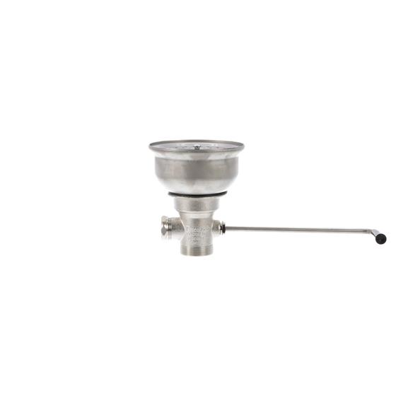 Picture of Encore® Twist Handle Box Pattern Drain, 6-1/2" Sink Opening, 2" Outlet with Overflow Assembly