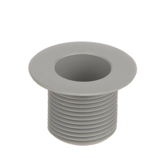 Picture of Encore® Gray ABS Sink Drain 1-1/2" L, 1-3/8" Dia. Sink Opening, 2" Face Flange, 1" NPS