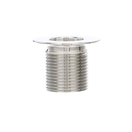 Picture of Encore® Nickel Plated Brass Sink Drain 1-1/2" L, 1-3/8" Dia. Sink Opening, 2" Face Flange, 1" NPS