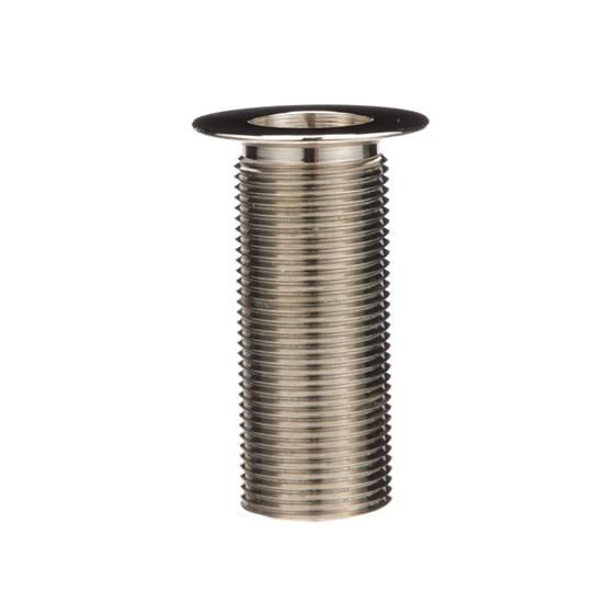 Picture of Encore® Nickel Plated Brass Sink Drain 3-1/4" L, 1-3/8" Dia Sink Opening, 2" Face Flange, 1" NPS