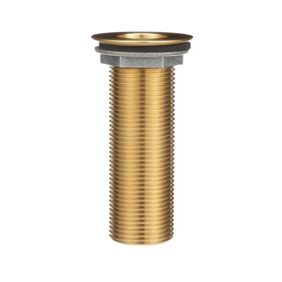 Picture of Encore® Brass Sink Drain 4" L, 1-3/8" Dia Sink Opening, 2" Face Flange, Includes: Locknut & Washer, 1" NPS