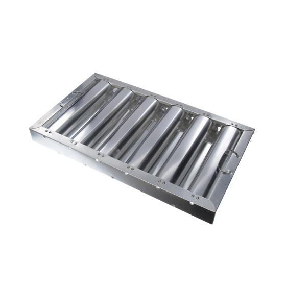 Picture of Type VI 10" H x 20" W x 1-3/4" D Aluminum Baffle Grease Filter
