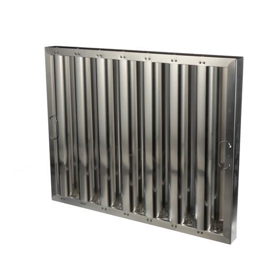 Picture of Type VI 20" H x 25" W x 1-3/4" D Aluminum Baffle Grease Filter