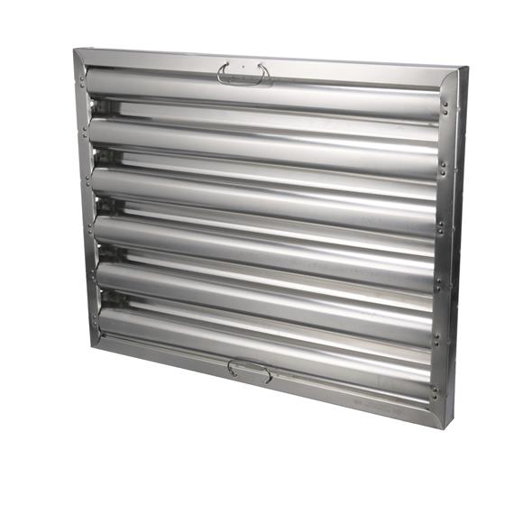 Picture of Type VI 25" H x 20" W x 1-3/4" D Aluminum Baffle Grease Filter