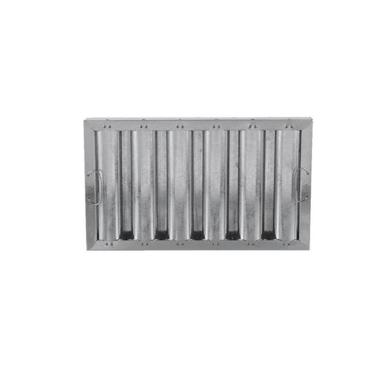 Picture of Type VI 12" H x 20" W x 1-3/4" D Galvanized Steel Baffle Grease Filter