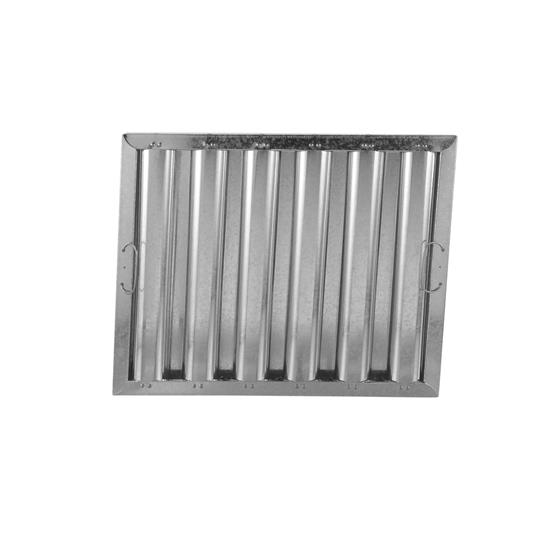 Picture of Type VI 16" H x 25" W x 1-3/4" D Galvanized Steel Baffle Grease Filter