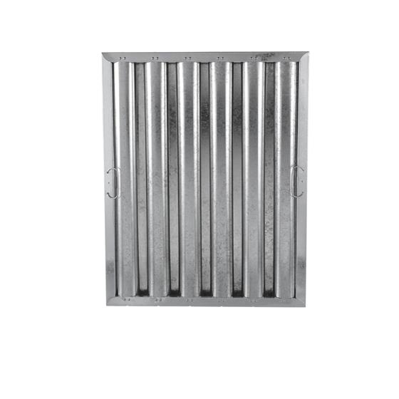 Picture of Type VI 25" H x 20" W x 1-3/4" D Galvanized Steel Baffle Grease Filter