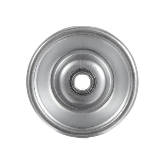 Picture of 1.94" OD Zinc Plated Steel Wheel  with 1/4" Offset Bore Bushing