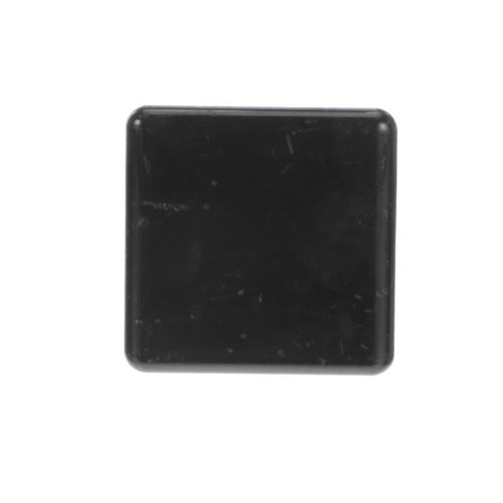 Picture of Black Nylon End Cap for 1-1/2" OD, 16-ga SquareTubing