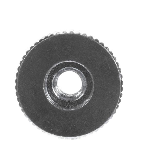 Picture of 5/16-18 Threaded Zinc Plated Steel Knurled Insert for 1-1/4" OD x16-GaugeTubing