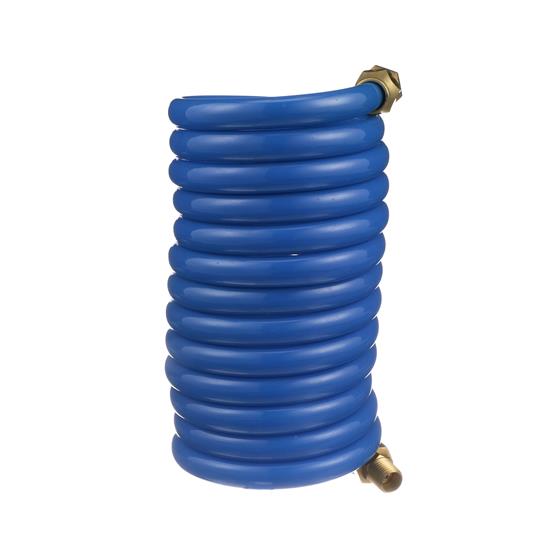 Picture of Blue Coiled Vinyl Hose, 108"