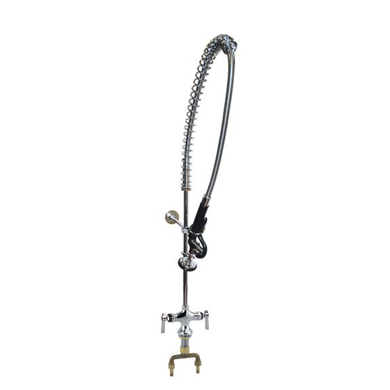 Picture of Encore® 8" OC Deck Mount  Commercial Duty Pre-Rinse Assembly with Wall Bracket