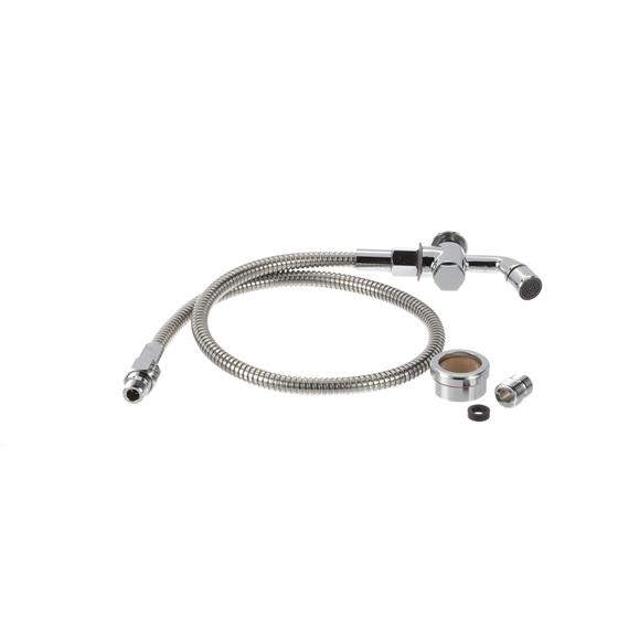Picture of Encore® Pre Rinse Button Spray Assembly with flange and adapters
