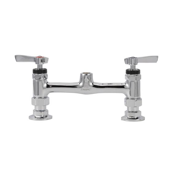 Picture of 8" OC Encore Brass Chrome Plated Deck Mount Body Only for Spout (Retail Packaging)