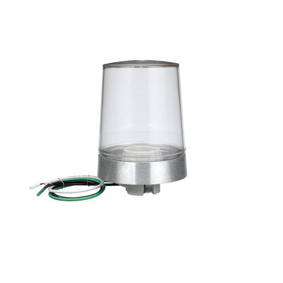 Picture of Aluminum Refrigerator Light With Clear Polycarbonate Globe