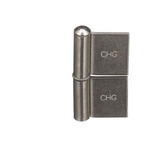 Picture of 1-3/32" W x 2-1/16" L 14-Gauge Stainless Steel Flag Hinge