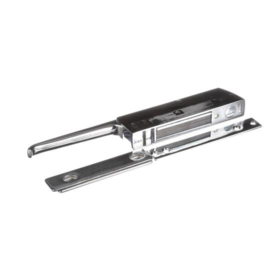 Picture of 11-1/2" L Chrome Plated Die Cast Heavy Duty Magnetic Edgemount Latch With Straight Handle