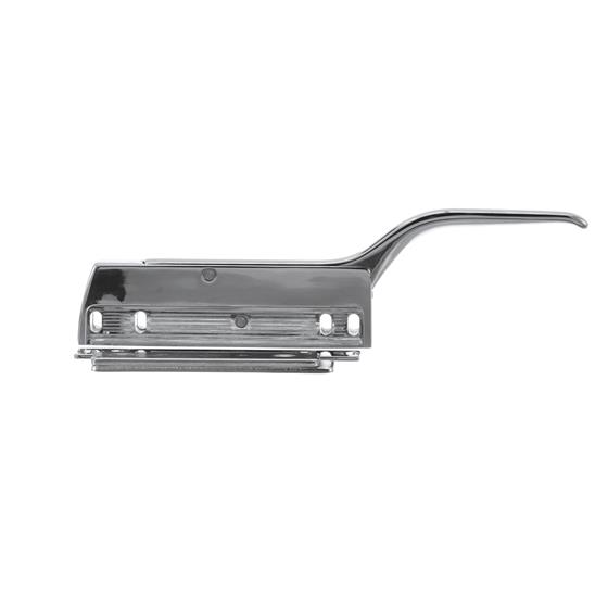 Picture of 11-1/2" L Chrome Plated Die Cast Heavy Duty Magnetic Edgemount Latch With Offset Handle