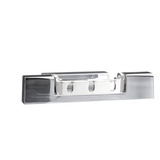 Picture of 7/8" Offset 5" L Chrome Plated Die Cast Standard Duty Non-Rise Adjustable Edgemount Hinge
