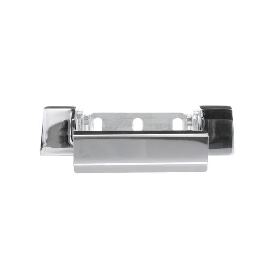 Picture of 1-1/8" Offset 5" L Chrome Plated Solid Forged Brass High Temperature Non-Rise Adjustable Edgemount Oven Hinge