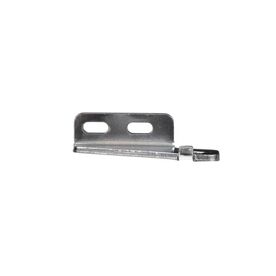Picture of Chrome Plated Steel Left Hand Horizontal Cartridge Bracket With Horizontal Mounting Holes
