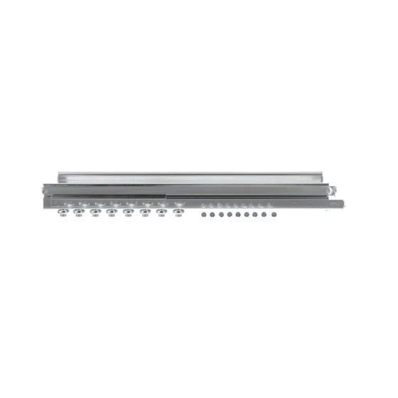 Picture of 20" L Zinc Plated Steel 100 lbs Capacity Full Extension Drawer Slide with Bearings