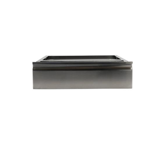 Picture of 20" W x 20" L x 5" D Stainless Steel Heavy Duty Drawer Assembly with ABS Plastic Pan