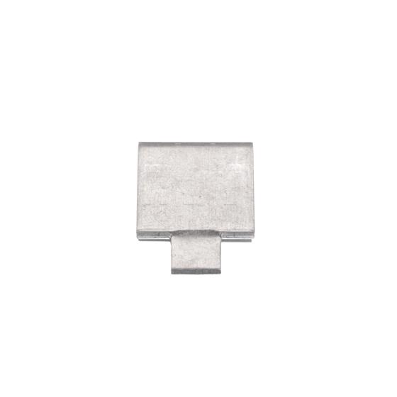 Picture of 3/4" W Aluminum Snap-In Shelf Support Clip With 1/2" H Tab For Heavy Duty Square Pilaster