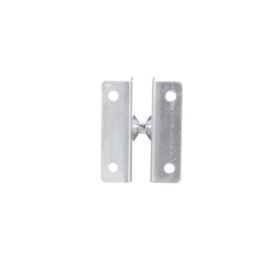 Picture of 3/4" Offset Zinc Plated Steel Rigid Rail Panel Fastener Strike