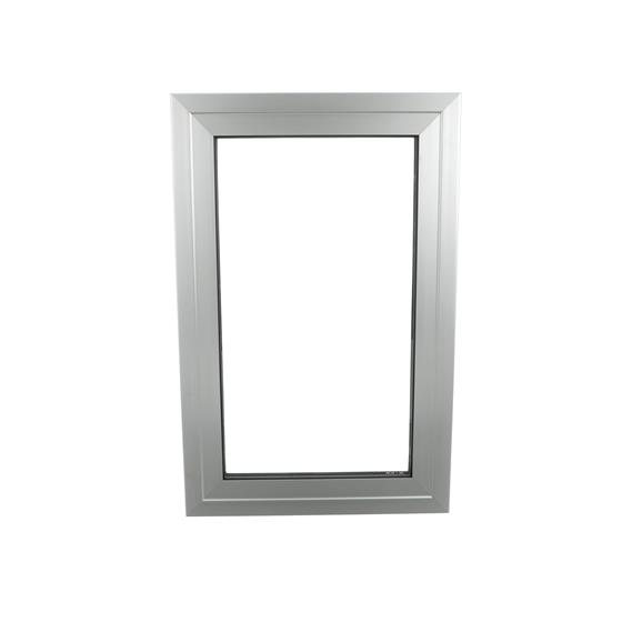 Picture of 24" H x 14" W x 4" D Brushed Aluminum Non-Heated View Port