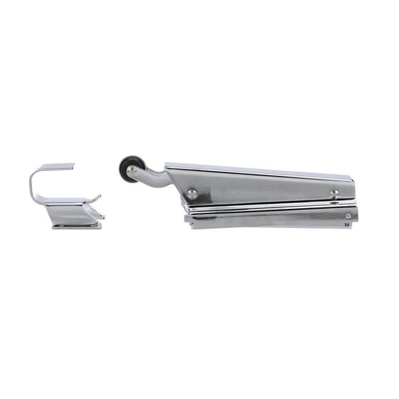 Picture of Flush Offset Polished Chrome Plated Steel Concealed Mount Hydraulic Door Closer With Hook