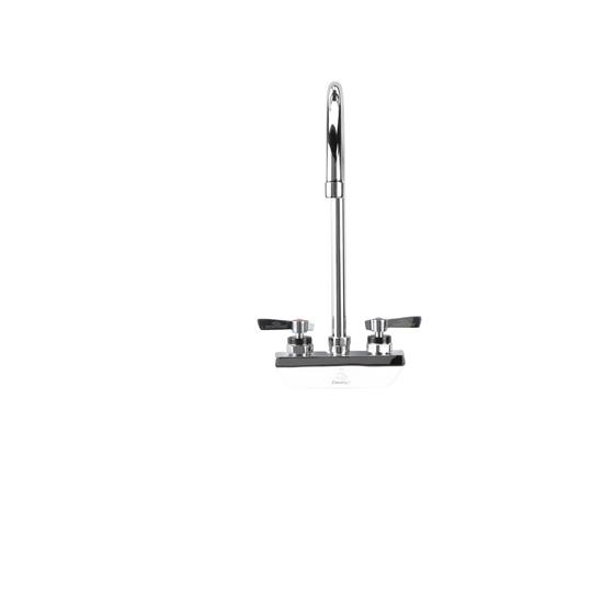 Picture of Encore 4" OC Wall Mount Faucet Ceramic Valves with 8-1/2" Swivel Gooseneck Spout