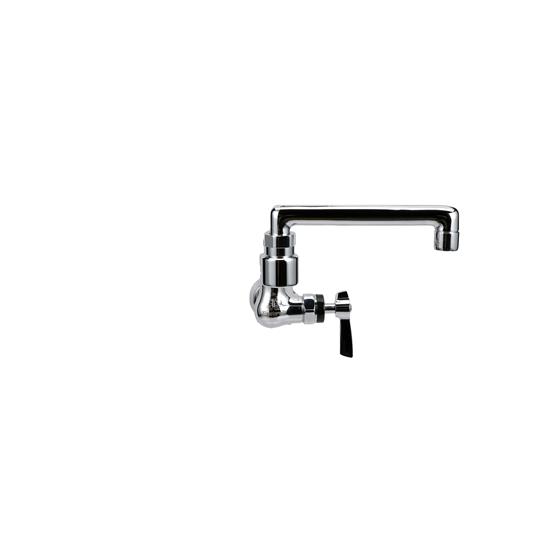 Picture of Encore® Brass Chrome Plated Single Wall Mount Faucet Ceramic Valves with 13" Swivel Spout with Pot Filler End