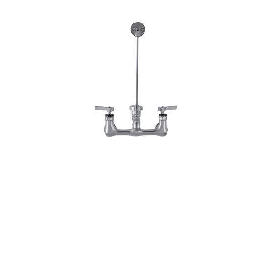 Encore® 8" OC Wall Mount Service Sink Faucet with Vacuum Breaker and
