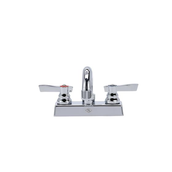 Picture of TOP-LINE® 4" OC Deck Mount Faucet Ceramic Valves with 6" Swivel Spout