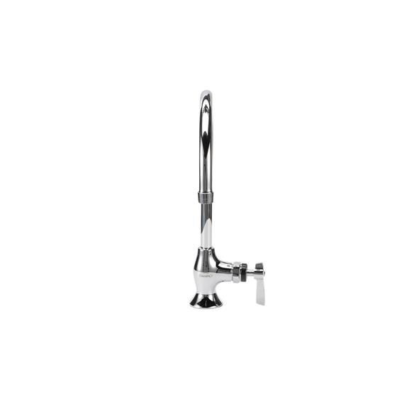 Picture of Encore® Brass Chrome Plated Single Pantry Deck Mount Faucet Ceramic Valve 8-1/2" Rigid Gooseneck Spout
