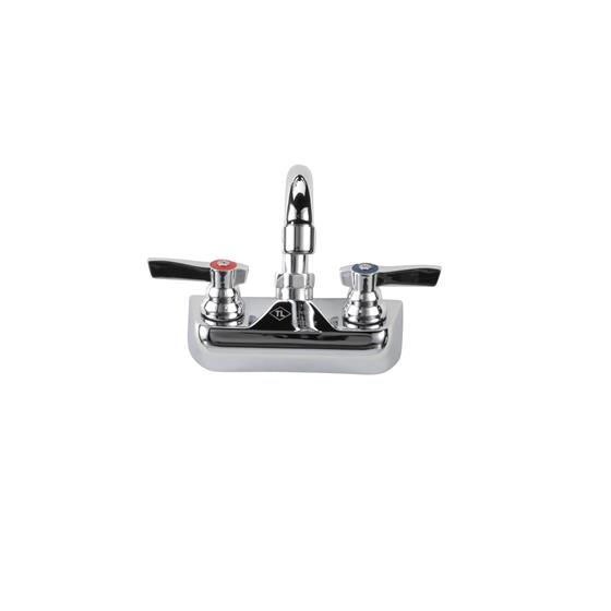 Picture of TOP-LINE® 4" OC Wall Mount Faucet Ceramic Valves with 10" Swivel Spout, Retail Packaging