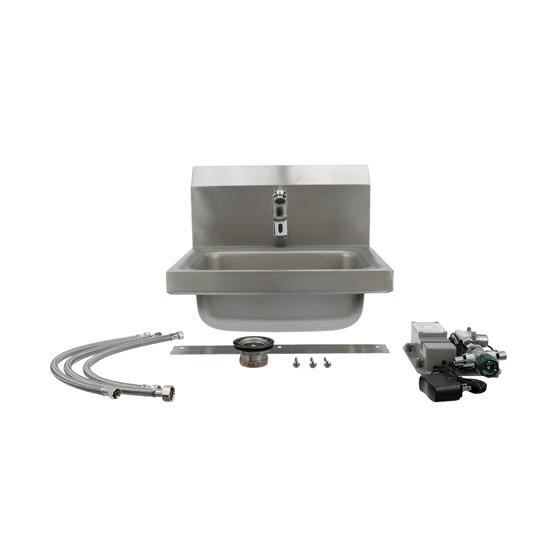 Picture of Intelli-Flo EZ Electronic Hand Wash Station AC Power with Thermostatic Mixing Valve and 1.5 gpm Laminar Flow