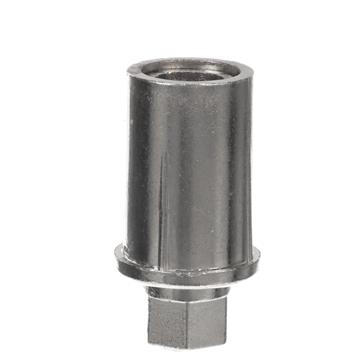 Picture of 1-1/4" Round Nickel Plated Zinc Die Cast Adjustable Hex Foot Insert