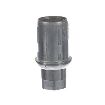 Picture of 1-1/2" Round Natural Finish Zinc Die Cast Adjustable Hex Foot Insert