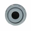 Picture of 1-1/2" Round Gray Thermoplastic Adjustable Hex Foot Insert